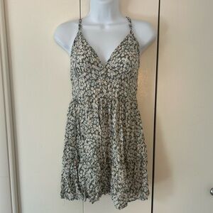 SHEIN tiny daisy adjustable spaghetti strap mini dress S